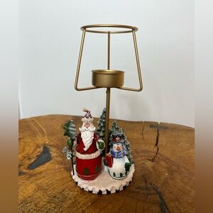 Santa & Snowman Tealight Holder without Shade
